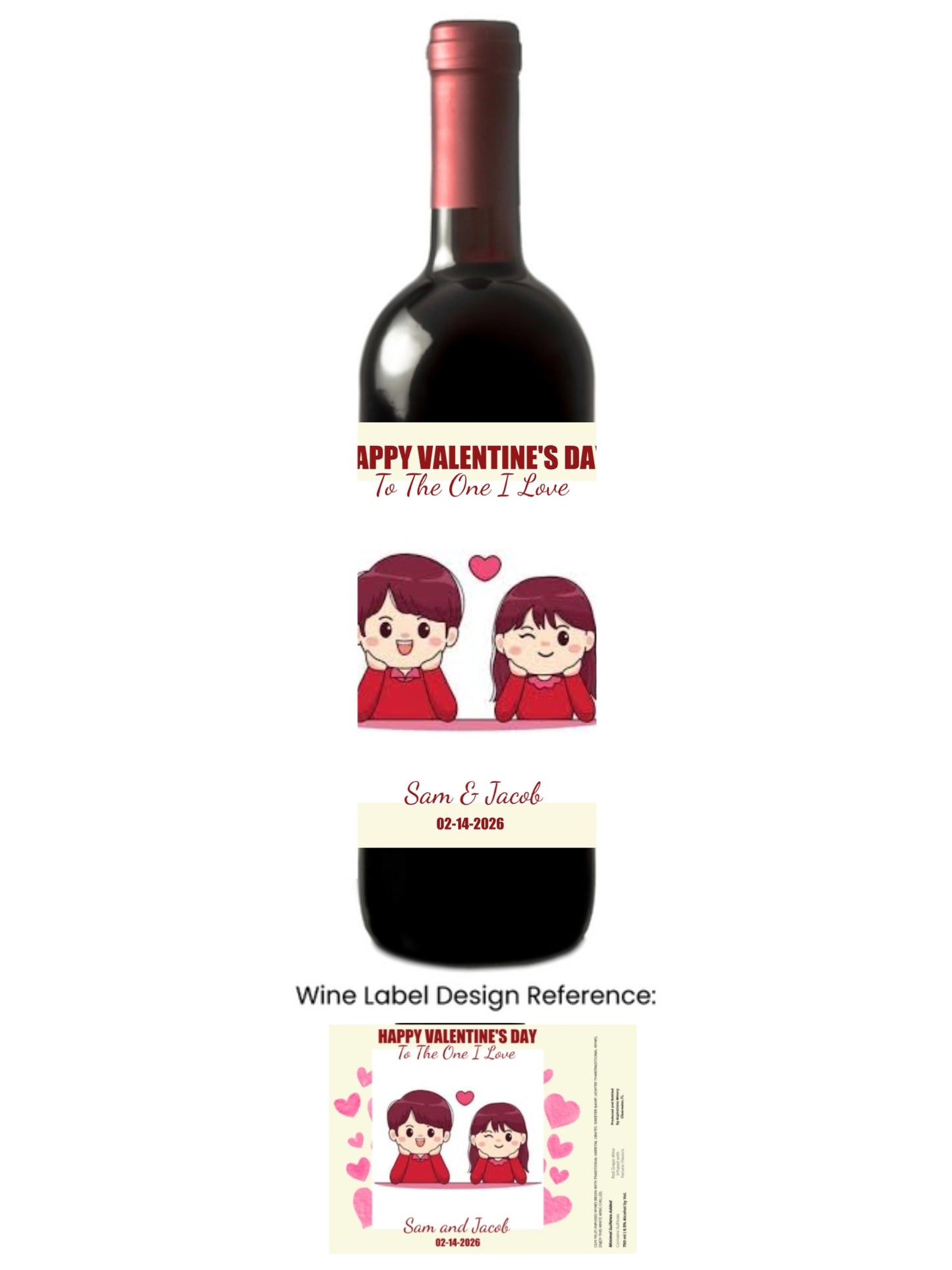 Valentines Label 1