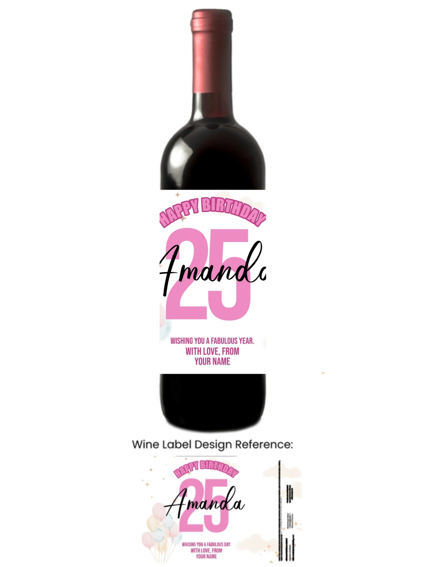 Birthday Label 2