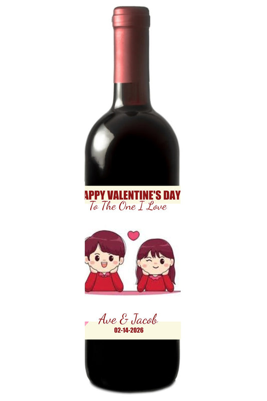 Blackbery Infused--A Sweet Red (Custom labeled)