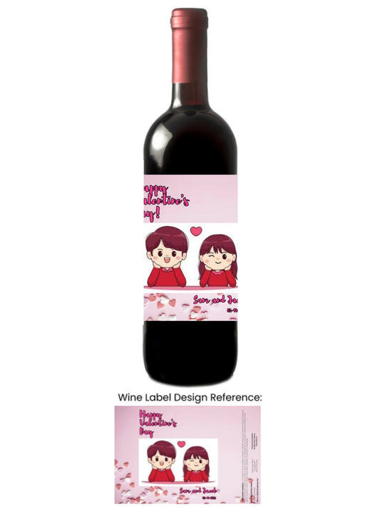 Blackbery Infused--A Sweet Red (Custom labeled)